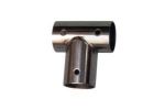 Supporto inox leggero TEE 90^ D.22 #N60840500150